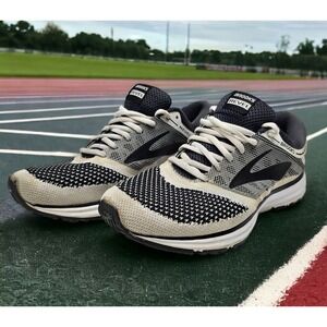 BROOKS Revel Running Shoes Women’s Size 11 Black/White Performance 1202491B155